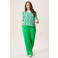 Miss Etam Plus blouse groen