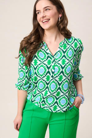 blouse groen