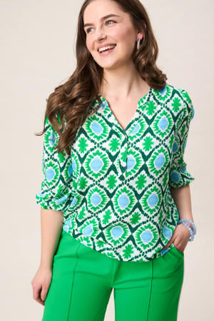 blouse groen