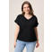 Miss Etam Plus top zwart
