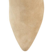 thumbnail: Manfield suède laarzen met hak - beige