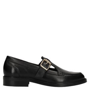 leren loafers zwart