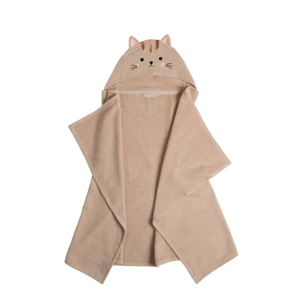 NOUS Kids badponcho kat - beige