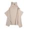 NOUS Kids badponcho koala - zand/grijs