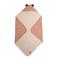 NOUS Kids badponcho pompom - roze