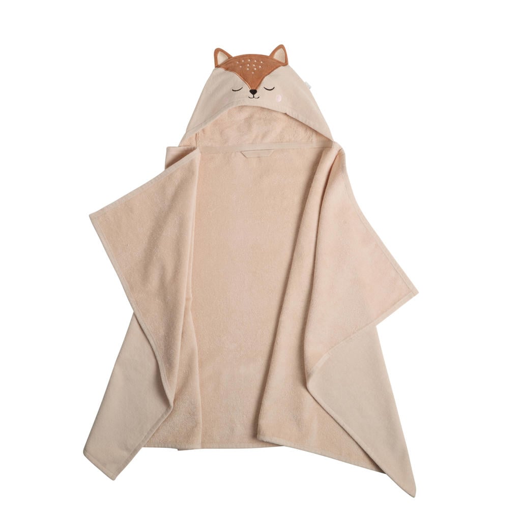 NOUS Kids badponcho vos - zand