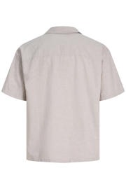 thumbnail: JACK & JONES ESSENTIALS relaxed casual overhemd met linnen beige