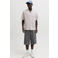 JACK & JONES ESSENTIALS relaxed casual overhemd met linnen beige