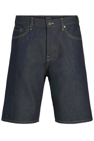 JJIALEX JJCLASSIC baggy fit denim short - donkerblauw