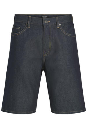 JJIALEX JJCLASSIC baggy fit denim short - donkerblauw