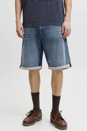 JJITONY JJASHER relaxed short medium blue denim