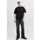 JACK & JONES ORIGINALS relaxed fit T-shirt met backprint - zwart