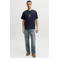 JACK & JONES ORIGINALS relaxed T-shirt donkerblauw