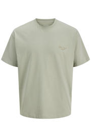 thumbnail: JACK & JONES ORIGINALS relaxed T-shirt met backprint - groen