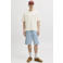 JACK & JONES ORIGINALS relaxed fit T-shirt met backprint - gebroken wit