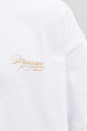 thumbnail: JACK & JONES ORIGINALS relaxed fit T-shirt met backprint - wit