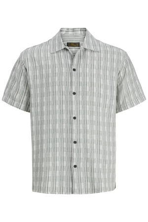 relaxed casual overhemd groen