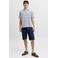 JACK & JONES PREMIUM relaxed casual overhemd grijsblauw