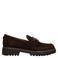 No Stress suède loafers met profielzool - bruin