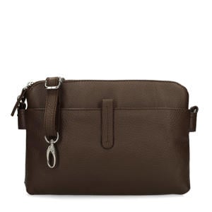 leren crossbody tas bruin