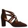 No Stress leren pumps bruin
