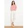LOLALIZA gestreepte blouse met krijtstreep