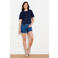 LOLALIZA top donkerblauw