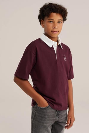 polo - donkerrood