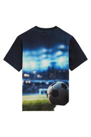 thumbnail: WE Fashion T-shirt donkerblauw