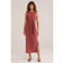 WE Fashion zomerjurk oudroze