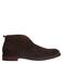 Van Lier suède veterschoenen - bruin