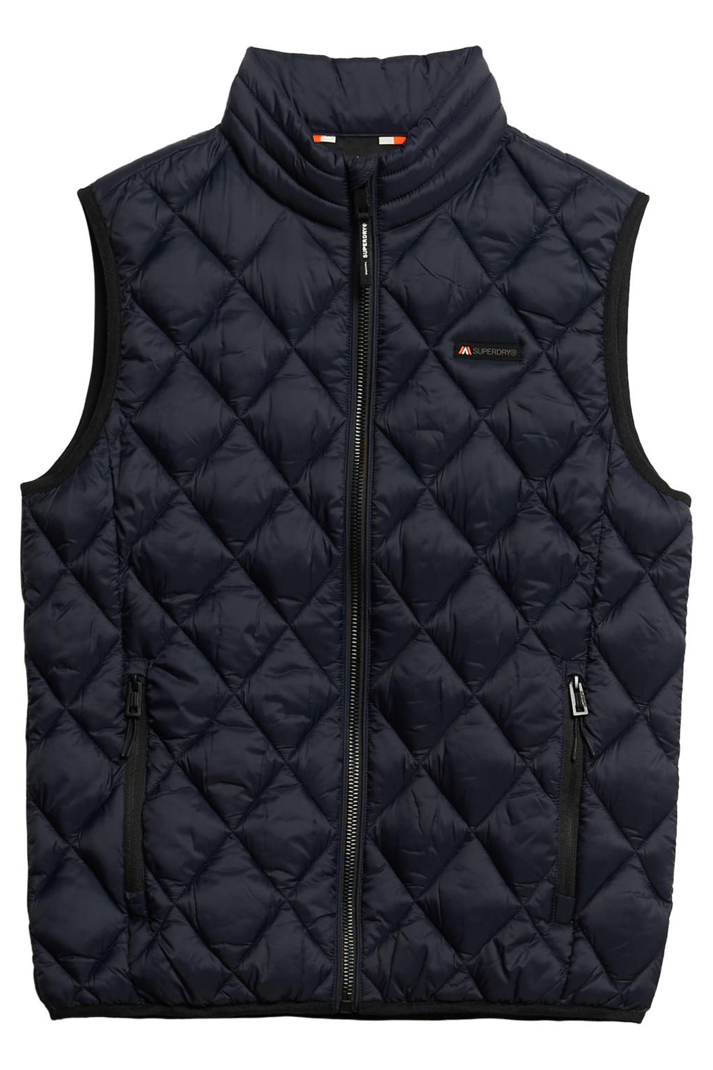 Superdry bodywarmer donkerblauw