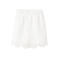 Mango Kids casual short broderie wit