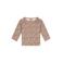 A Tiny Story rechtvallende longsleeve met ruches en print - roze