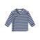 A Tiny Story gestreepte longsleeve - donkerblauw