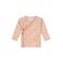 A Tiny Story rechtvallende longsleeve met print - oudroze
