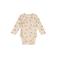 A Tiny Story katoenen romper met print - beige