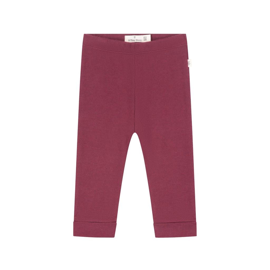 A Tiny Story babybroek - donkerrood