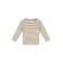 A Tiny Story rechtvallende gestreepte longsleeve - ecru