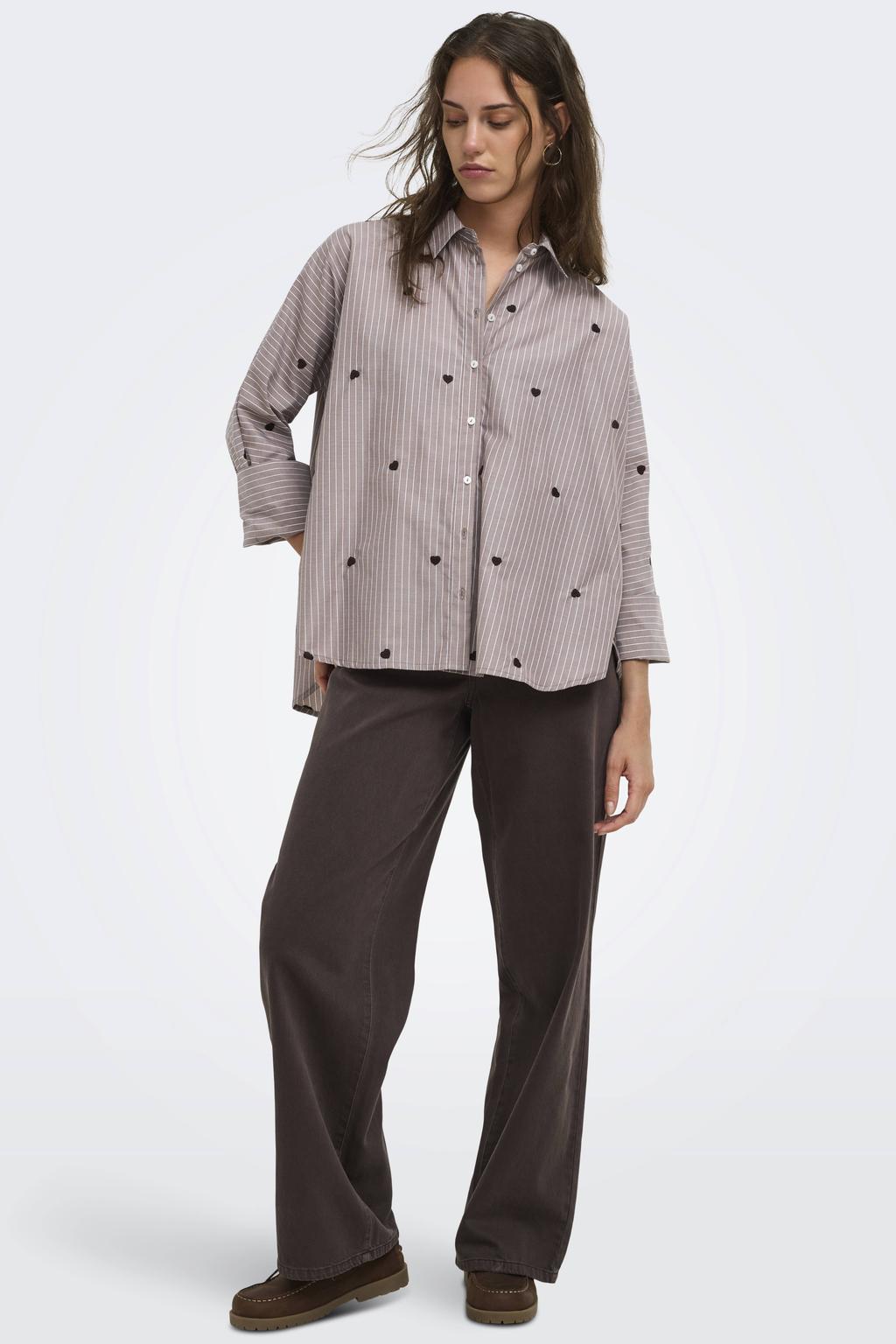 ONLY blouse met hartjes
