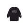 Alix Mini midi sweatjurk met logo - antraciet