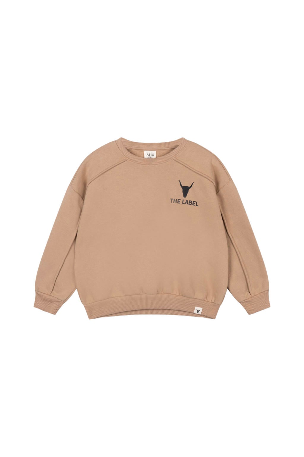Alix Mini oversized sweater met logo