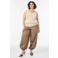 Zizzi top gehaakt beige