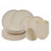 Cookinglife Serviesset Cardida Beige 18-delig / 6 personen - 6 dinerborden, 6 ontbijtborden en 6 kommen