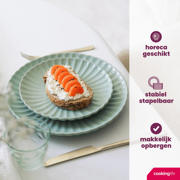 thumbnail: Cookinglife Serviesset Cardida Groen 18-delig / 6 personen - 6 dinerborden, 6 ontbijtborden en 6 kommen
