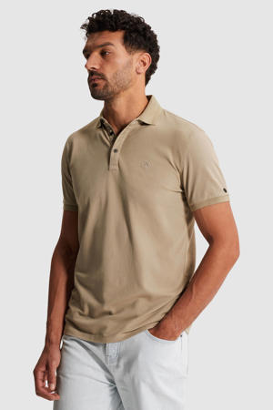 slim polo beige
