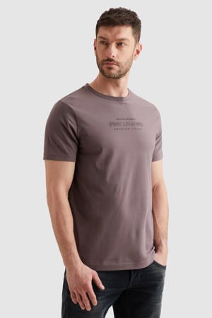 regular T-shirt paars