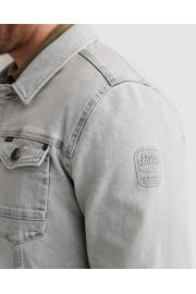thumbnail: PME Legend spijkerjas met backprint light blue denim
