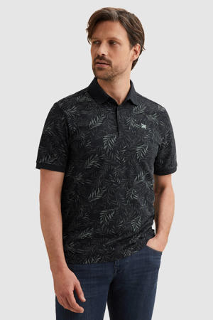regular polo donkerblauw