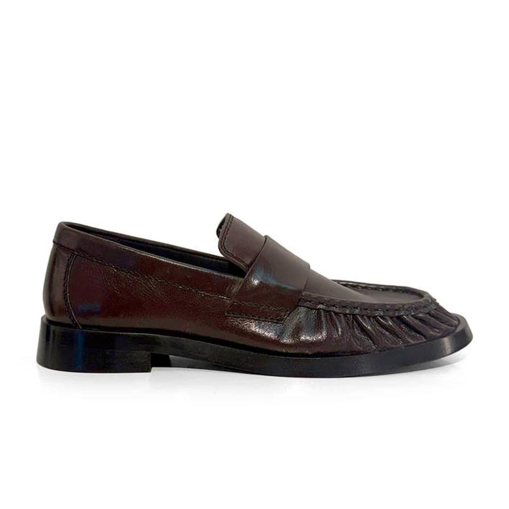 Zwarte dames Cycleur de Luxe Warda 3 leren loafers -